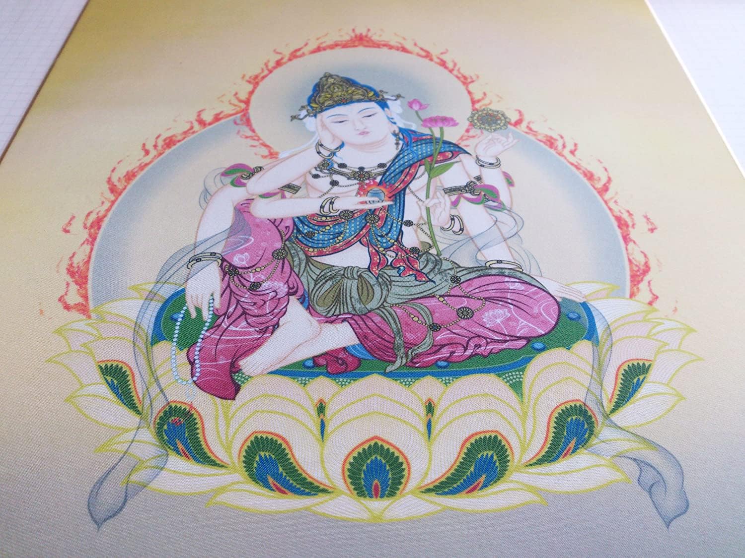 【在庫セール】仏画色紙 (如意輪観音にょいりんかんのん) Amazon.co.jp: 仏画色紙 (如意輪観音にょいりんかんのん) : ホーム
